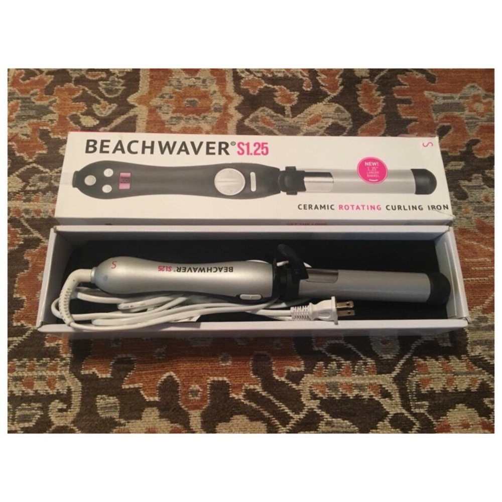 BEACHWAVER S1.25, Ceramic Rotating Curing Wand